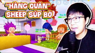 MỞ &quot;HÀNG QUÁN&quot; SHEEP SÚP BỜ - XÂY NHÀ Mini World  | Sheep