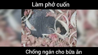 Làm phở cuốn chống ngán cho cả nhà