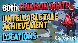 80th Crimson Agate Location!! Feed the 3 Foxes to get "The Untellable Tale Achievement"