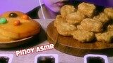Chicken Nuggets + Leche Flan! (filipino/pinoy asmr mukbang)