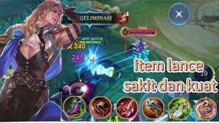 lancelot pakek item ini auto membantai MLBB