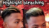 semir rambut highlight | bleaching keren