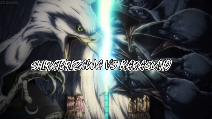 pertarungan sengit antara shiratorizawa vs karasuno. who's win?