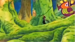 Anime funny Thánh lạc đường zoro bị chim cà khịa