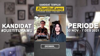 @keiamara_ | Kandidat Terpilih #DuetItuKamu