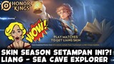 SKIN SEASON SETAMPAN INI?! 😱 REVIEW SKIN LIANG "SEA CAVE EXPLORER" | HONOR OF KINGS