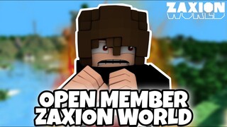 open member zaxion world minecraft