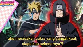 BORUTO TERKEJUT BERTEMU ITACHI UCHIHA | Boruto Two Blue Vortex | fanfic