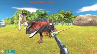 Survive in Jurassic Park with Sickness Dinosaurs. Animal Revolt Battle Simulator