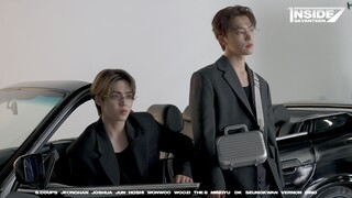 [داخل سيفينتين] كواليس جلسة التصوير الخاصة بـ S.COUPS وDINO لمجلة W كوريا