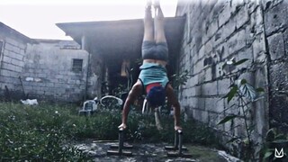 L-SIT to HANDSTAND | Easy to say but very hard to do | Calisthenics at home