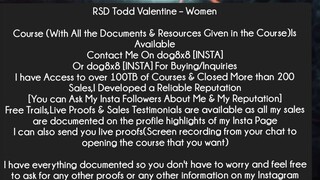 RSD Todd Valentine – Women Course Download