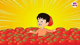 आहा टमाटर - Aaha Tamatar Bade Mazedar _ Rhymes For Kids _ Kids Song - _AahaTamat