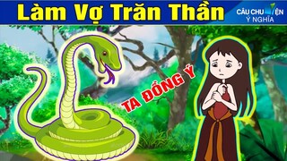 LÀM VỢ TRĂN THẦN | Phim Hoạt Hình Mới Hay Nhất | Truyện Cổ Tích | Khoảnh Khắc Kỳ Diệu | Phim Hay