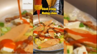 Cách làm bánh tráng nướng chảo #anngon