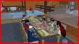 Family Party At Japanese House || SAKURA School Simulator
