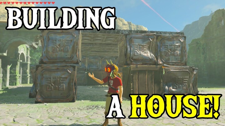 Link Builds His OWN HOUSE! | Zelda: Breath of the Wild