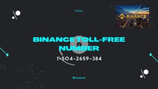 Binance # Customer @@ service number  `^`(1-504-2659-384)`^` Binance ## support helpline number