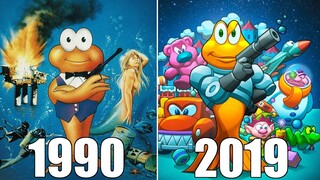 Evolution of James Pond Games [1990-2019]