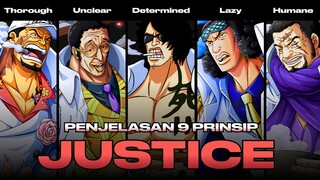 Penjelasan 9 Prinsip Justice/Keadilan di One Piece | Siapa yang Paling Kejam?