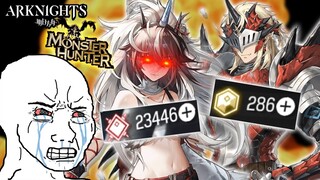 ALL OUT BUAT KIRIN R YATO & RATHALOS S NOIR !! | Arknights Indonesia X Monster Hunter Collab