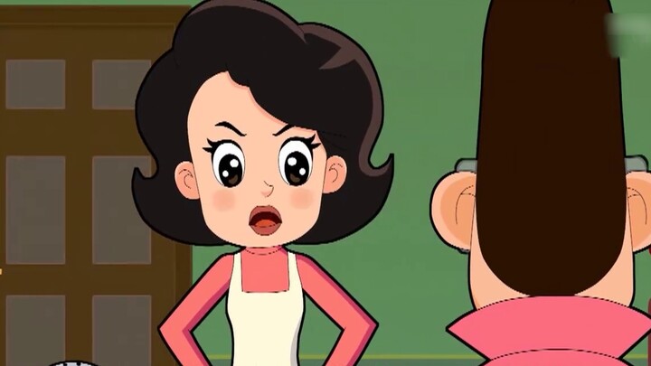 The big-headed son finally beat his father!!! The big-headed father continued to make trouble and th