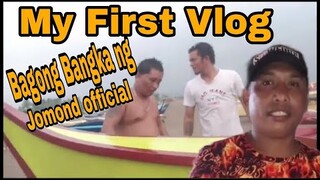 MY FIRST VLOG! AT ANG  PAG LINIS AT PAG TESTING SA  BAGONG BANGKA NG JOMOND OFFICIAL