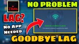 How To FIX LAG IN MOBILE LEGENDS | Faster and Stable Connection No Application Needed
