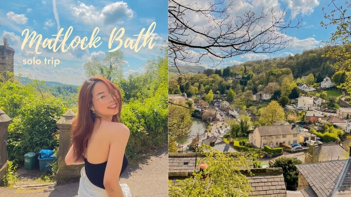 Travel vlog  🏴󠁧󠁢󠁥󠁮󠁧󠁿 |  My first solo trip to Matlock Bath | Đi vào rừng một mình | HeySunnie!