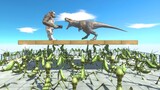Fight above Praying Mantis Cage - Animal Revolt Battle Simulator