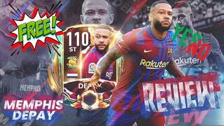 [VIDEO 4K] Review Memphis Depay 110 | Vua Sư Tử Có “Gầm” Trong Game? | FIFAMOBILE 21