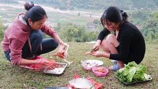 MỘT BUỔI TỐI DÃ NGOẠI VUI VẺ TRÊN NÚI CÙNG EM GÁI MƯỜNG | HẬU SINH NHẬT EM TUYỂN