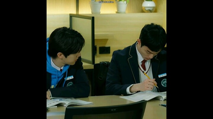 It's just like me 😆😂 High School Return Of A Gangster #bromance #kdrama #yoonchanyoung #bongjaehyunb