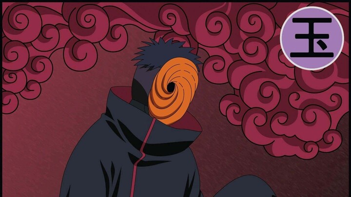 Drawing Tobi Akatsuki🔴, from anime Naruto shipuden