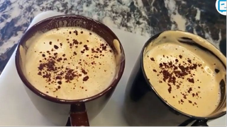 3 ingredient cappuccino coffee recipe công thức pha cà phê #food