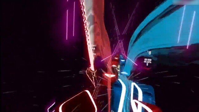 (เกม Beat Saber) นี่ฉันกำลังเกม Beat Saber หรือเกมมาริโอ้กันแน่เนี่ย 