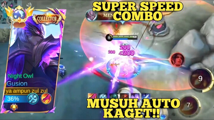 SUPER SPEED COMBO, MUSUH AUTO TERKAGET KAGET