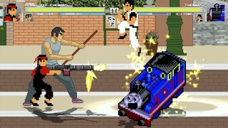 AN Mugen #408: Kung Fu Thomas & Thomas Sheng VS Thomas the Tank Engine & Keiji Thomas