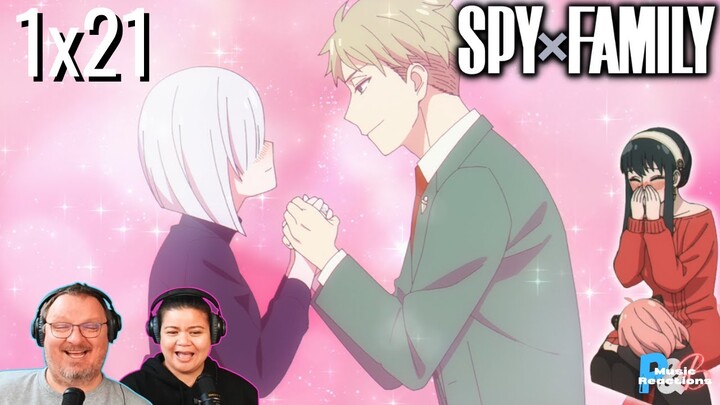 Spy x Family 1x21 "Nightfall" Couples Blind Reaction & Review!