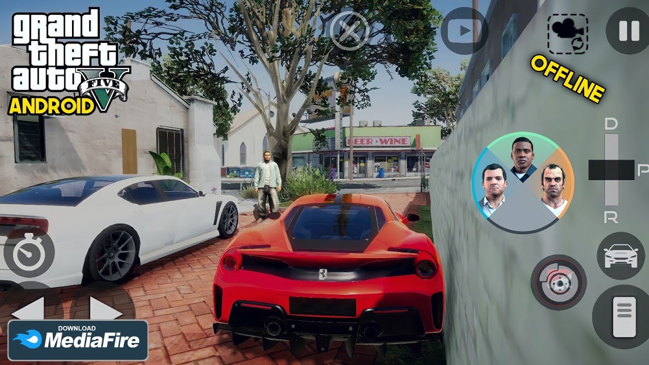 Download Gta 5 Fanmade Android Offline Grafis Hd Di 21 Gta V Mobile Fan Game Terbaik Bilibili