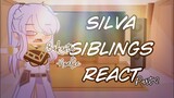 Silva Siblings React to Noelle || part 2 || Black Clover