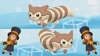 furret goes dancin w/ hat kid