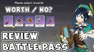 Review Battle Pass Genshin Impact! Worth It Gak Sih!? Mari Kita Bahas! | Genshin Impact Indonesia