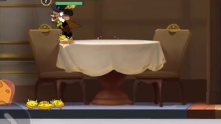 Tom and Jerry Mobile Game: Single Queue on Mouse King: The Invincible Cowboy Jerry