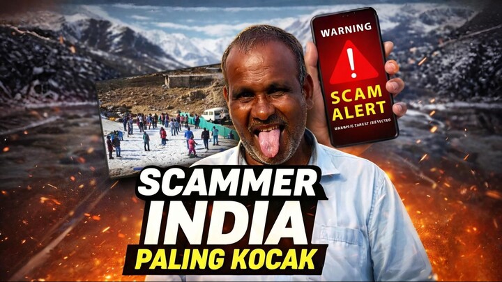 3 Moment Kocak Orang Kena Scam di India