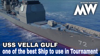 Modern Warships: USS VELLA GULF one of the Best Ship to use in Tournament.