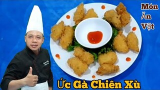 Tẩm Bổ Sức Khỏe " với Món Ức Gà Chiên Xù || thơm ngon và giòn tan trong miệng