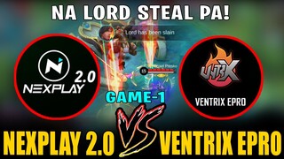 Na Lord Steal sa Ultimate ni YSS! NEXPLAY 2.0 vs. VENTRIX EPRO ~ MATCH 1