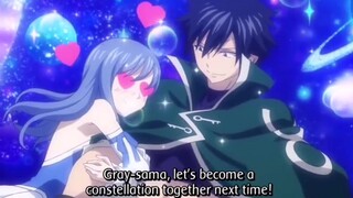 somehow there is a development between Juvia and Gray. They saved the Celestial World💗