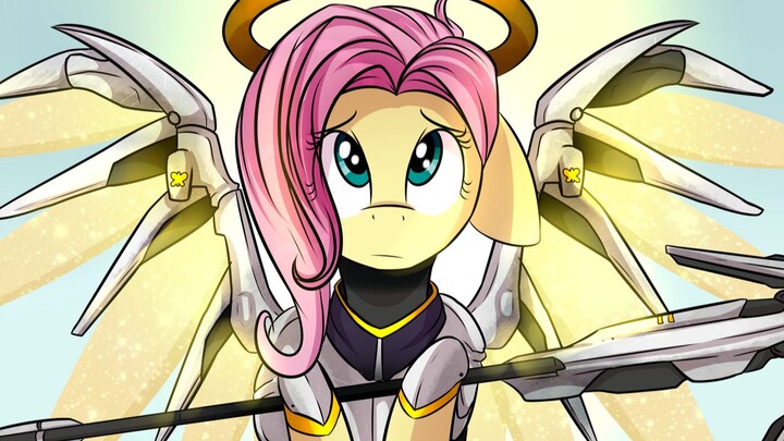 When you open the pony in Overwatch
